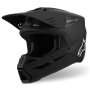 Casque Cross Alpinestars S-M3 Solid Black Matt
