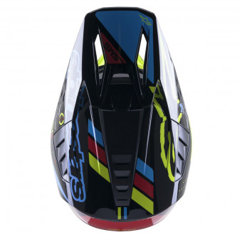 Alpinestars S-M5 Action Black Cyan Yellow Fluo
