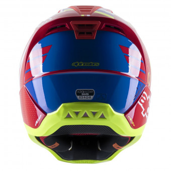 Alpinestars S-M5 Action Bright Red White Yellow Fluo