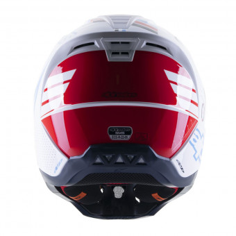 Alpinestars S-M5 Action White Cyan Dark Blue