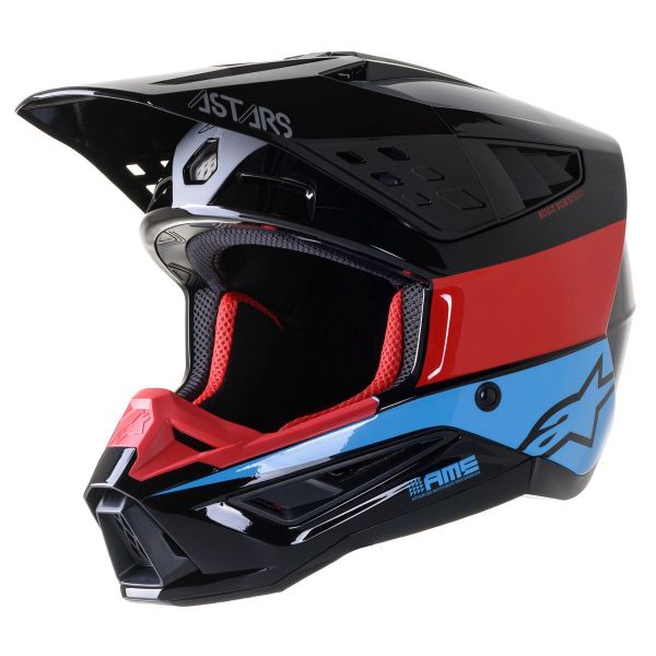 Cross Alpinestars S-M5 Bond Black Red Cyan