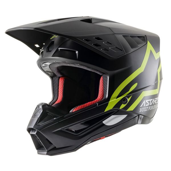 Cross Alpinestars S-M5 Compass ECE Yellow Fluo Matt