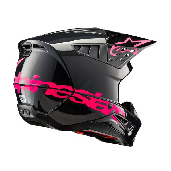 Alpinestars S-M5 Corp Black Diva Pink