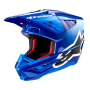 Casque Cross Alpinestars S-M5 Corp Blue