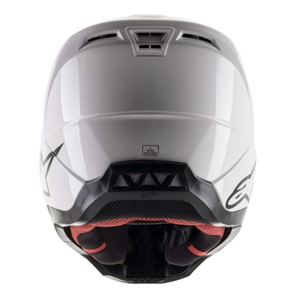 Alpinestars S-M5 ECE White Glossy