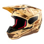 Casque Cross Alpinestars S-M5 Mineral Dark Brown Kangaroo Matt