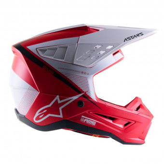 Alpinestars S-M5 Rayon Bright Red White Matt