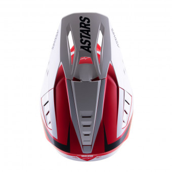 Alpinestars S-M5 Rayon Bright Red White Matt