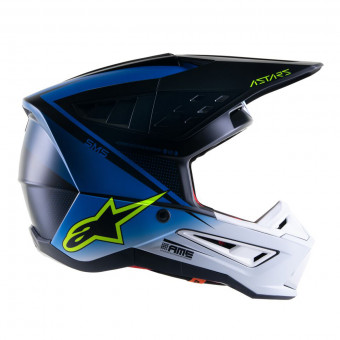 Alpinestars S-M5 Rayon Nightlife Ucla Blue White Matt
