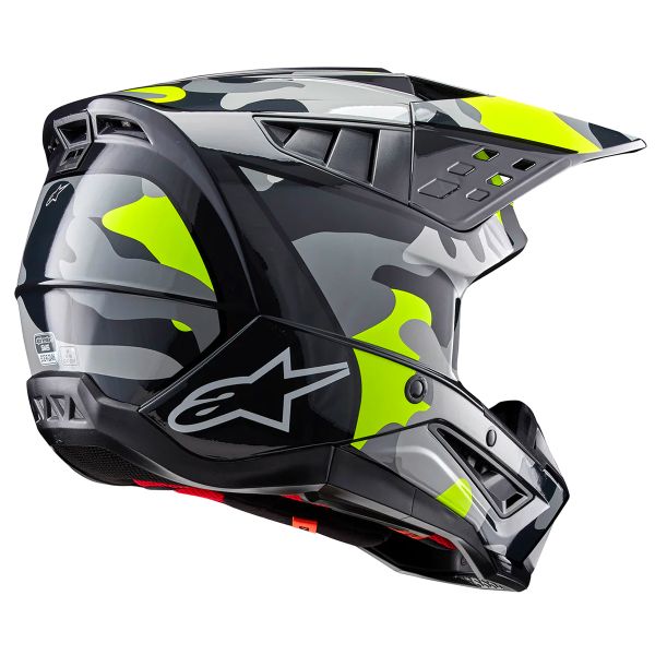 Alpinestars S-M5 Rover 2 Dark Grey Yellow Fluo
