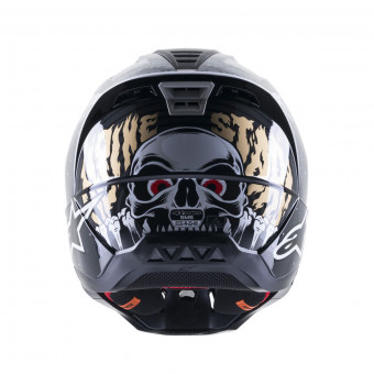 Alpinestars S-M5 Solar Flare Black Grey Gold