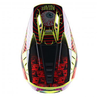 Alpinestars S-M5 Solar Flare Black Red Fluo Yellow