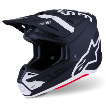 Cross Alpinestars S-M7 Dasher Black White Matt