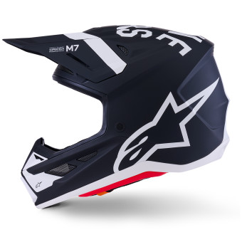 Alpinestars S-M7 Dasher Black White Matt