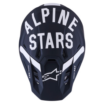 Alpinestars S-M7 Dasher Black White Matt