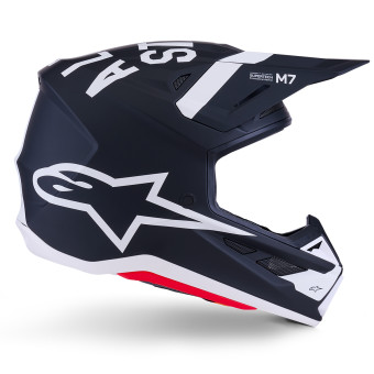 Alpinestars S-M7 Dasher Black White Matt