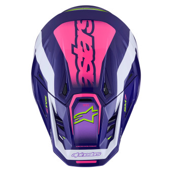 Alpinestars S-M7 Deed Purple Pink Glossy