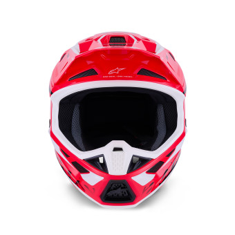 Alpinestars S-M7 Deed Red Black White Glossy