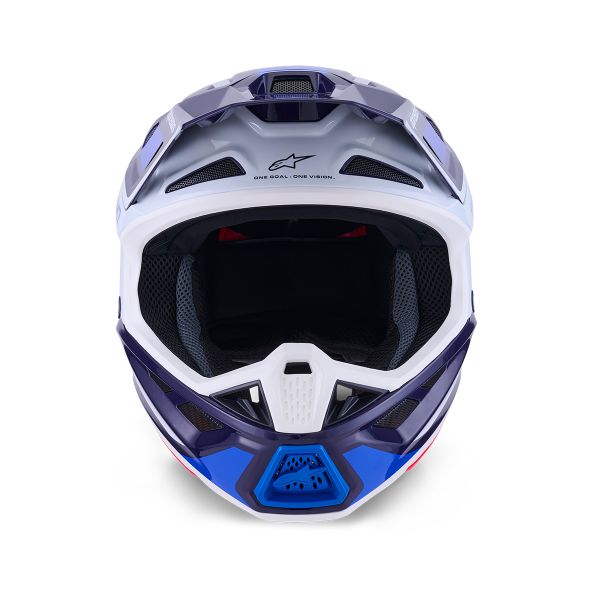Alpinestars S-M7 Rise Blue White Glossy