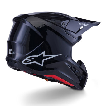 Alpinestars S-M7 Solid Black Glossy