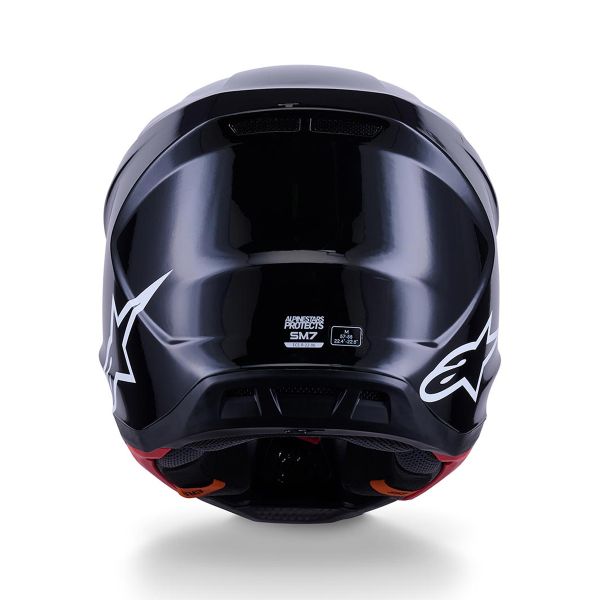 Alpinestars S-M7 Solid Black Glossy