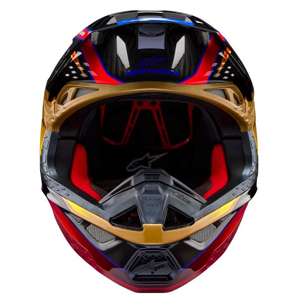 Alpinestars Supertech S-M10 Era Gold Yellow Rio Red