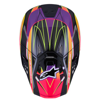 Alpinestars Supertech S-M10 Era Pink Violet Yellow Fluo Glossy