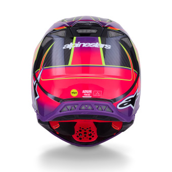 Alpinestars Supertech S-M10 Era Pink Violet Yellow Fluo Glossy