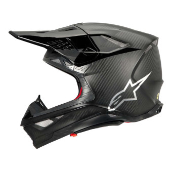 Alpinestars Supertech S-M10 Fame Black Carbon Matt Glossy