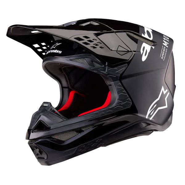 Cross Alpinestars Supertech S-M10 Flood Black Dark Grey Cross Alpinestars Supertech S-M10 Flood Black Dark Grey