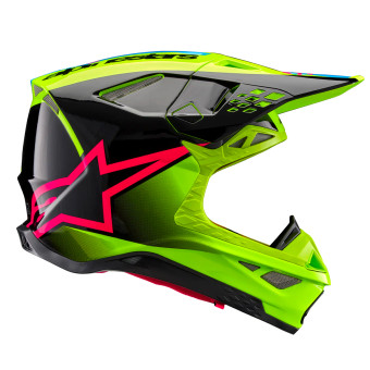 Alpinestars Supertech S-M10 Unite Yellow Fluo Black Diva Pink