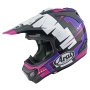 Casque Cross Arai MX-V Evo Battle Purple
