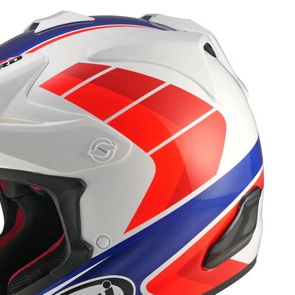 Arai MX-V Evo Jump White Red Blue