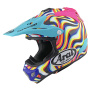 Casque Cross Arai MX-V Evo Stream Pink