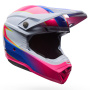 Casque Cross Bell Moto-10 Mips Falcon White Pink