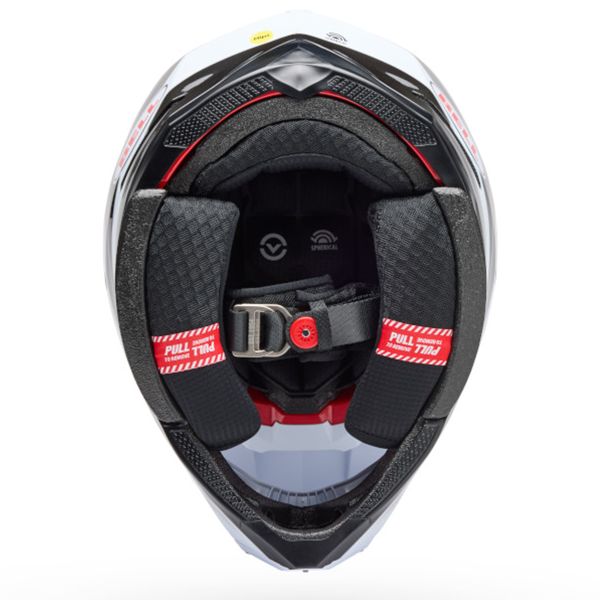 Bell Moto-10 Spherical Grid White Black Grey