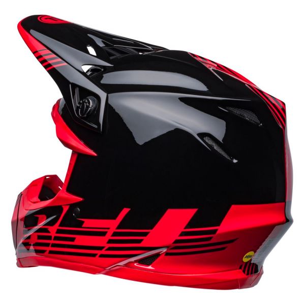 Bell Moto-9 Mips Louver Black Red