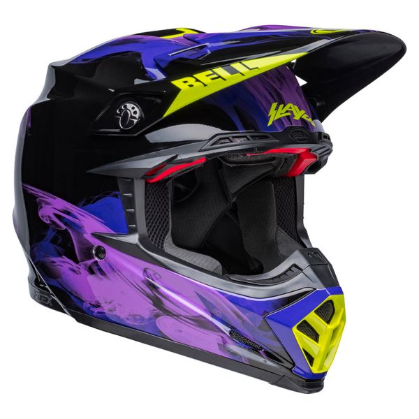 Cross Bell Moto-9S Flex Slayco Black Purple