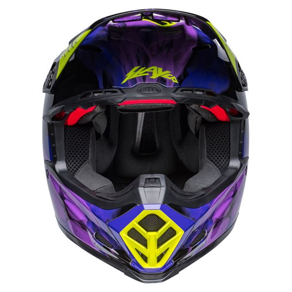Bell Moto-9S Flex Slayco Black Purple