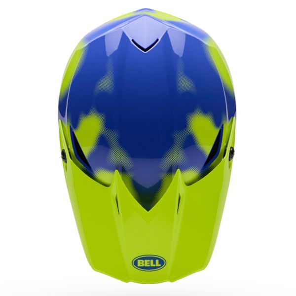 Bell MX-10 Mips Camo Fluorescent Yellow