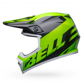 Bell MX-9 Mips Disrupt Matt Black Green