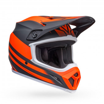 Casque Cross Bell MX-9 Mips Disrupt Matt Black Orange Casque Cross Bell MX-9 Mips Disrupt Matt Black Orange