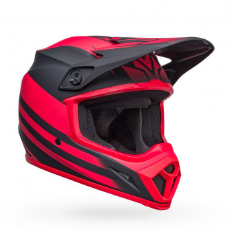 Cross Bell MX-9 Mips Disrupt Matt Black Red