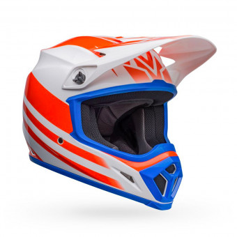Cross Bell MX-9 Mips Disrupt White Orange