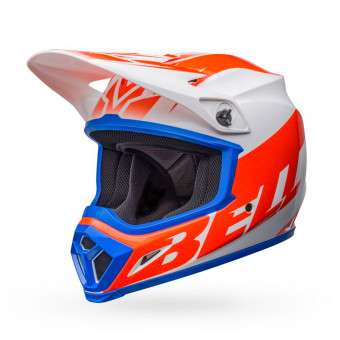 Bell MX-9 Mips Disrupt White Orange