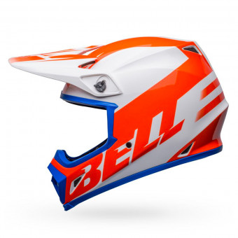 Bell MX-9 Mips Disrupt White Orange