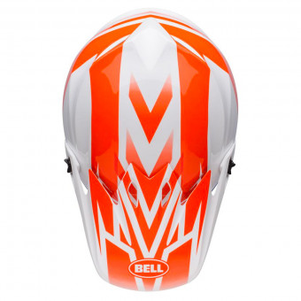 Bell MX-9 Mips Disrupt White Orange