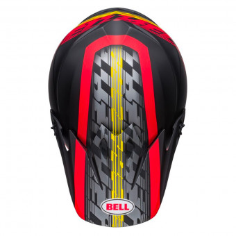 Bell MX-9 Mips Offset Matt Black Red