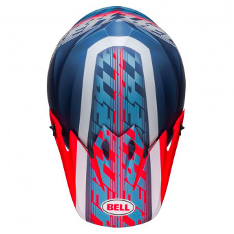 Bell MX-9 Mips Offset Matt Blue White