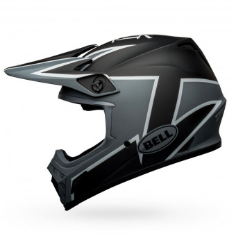 Bell MX-9 Mips Twitch Matt Black Grey